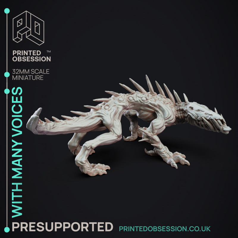 With Many Voices (3 Models) - SCP "The D&D Incursion - PRESUPPORTED - 32mm Scale