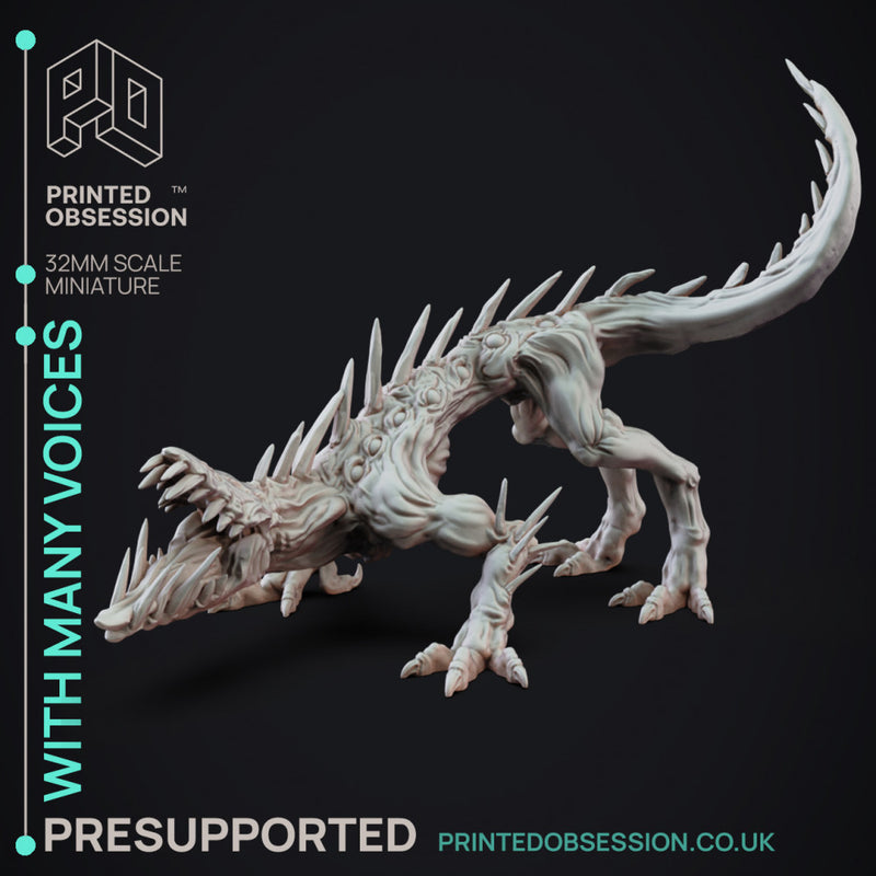 With Many Voices (3 Models) - SCP "The D&D Incursion - PRESUPPORTED - 32mm Scale