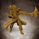 RPG Hero Miniatures Bundle (Barbarian, Fighter, Rogue, Wizard) 32mm scale