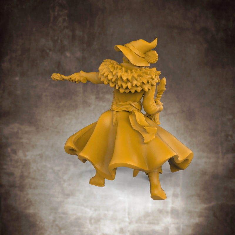 RPG Hero Miniatures Bundle (Barbarian, Fighter, Rogue, Wizard) 32mm scale