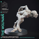 Wolfman - Cryptid - PRESUPPORTED - 32mm Scale