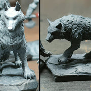 Kuro and Shiro - Wolves - STL only - Only-Games