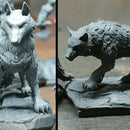 Kuro and Shiro - Wolves - STL only - Only-Games