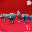 Wolf Pack - Tabletop Miniatures (Pre-Supported)