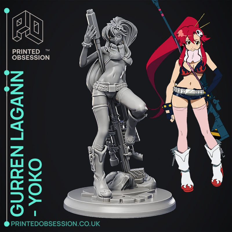 Gurren Lagann - Yoko Littner - 25 cm