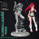 Gurren Lagann - Yoko Littner - 25 cm