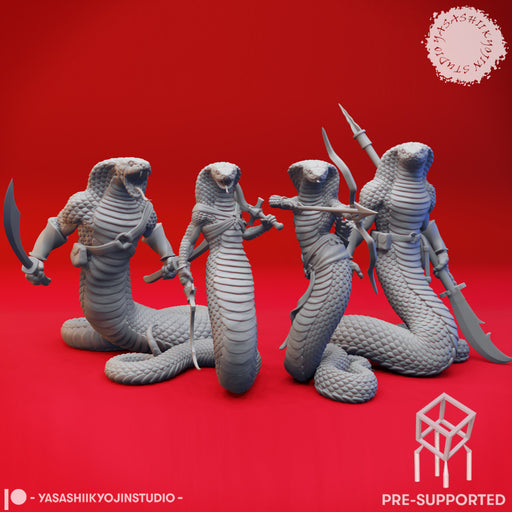Den of Yuan-Ti - Tabletop Miniature (Pre-Supported) - Only-Games