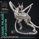 Zavari - Paladin of Loviatare - PRESUPPORTED - Diety fight Club - 32mm scale