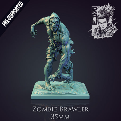 Zombie Brawler - STL only - Only-Games