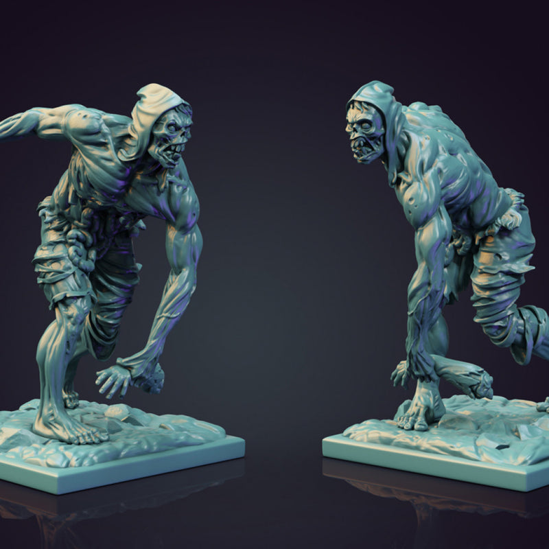 Zombie Brawler - STL only - Only-Games