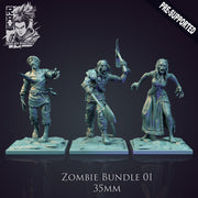 Zombie Bundle 01 - STL only - Only-Games