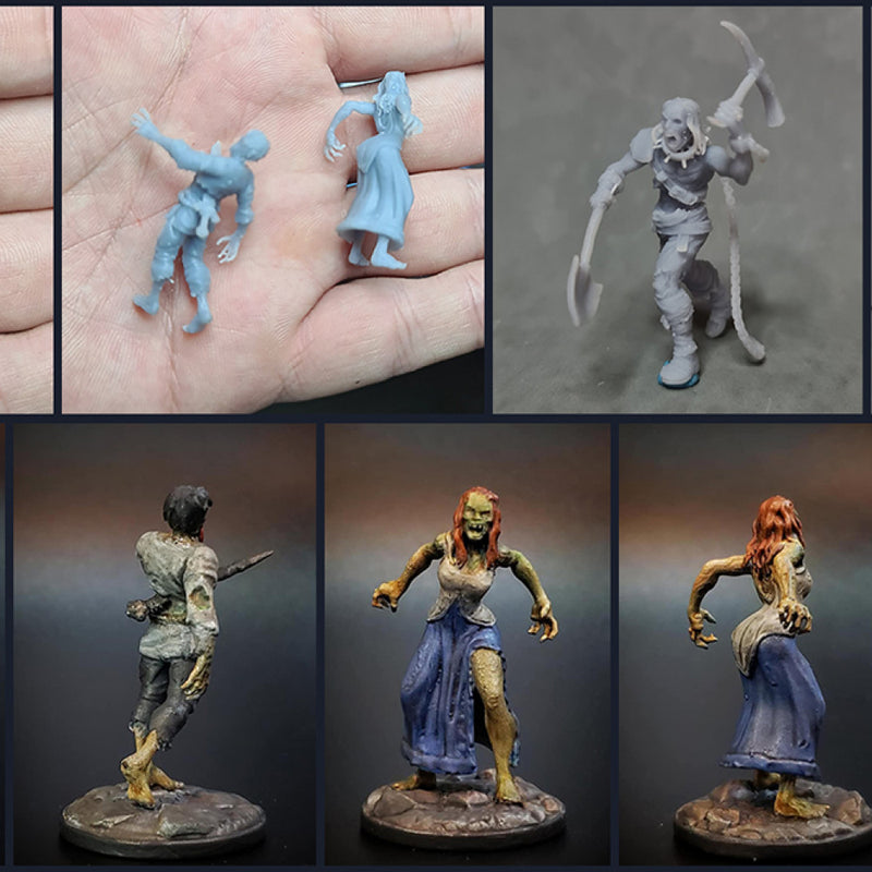 Zombie Bundle 01 - STL only - Only-Games