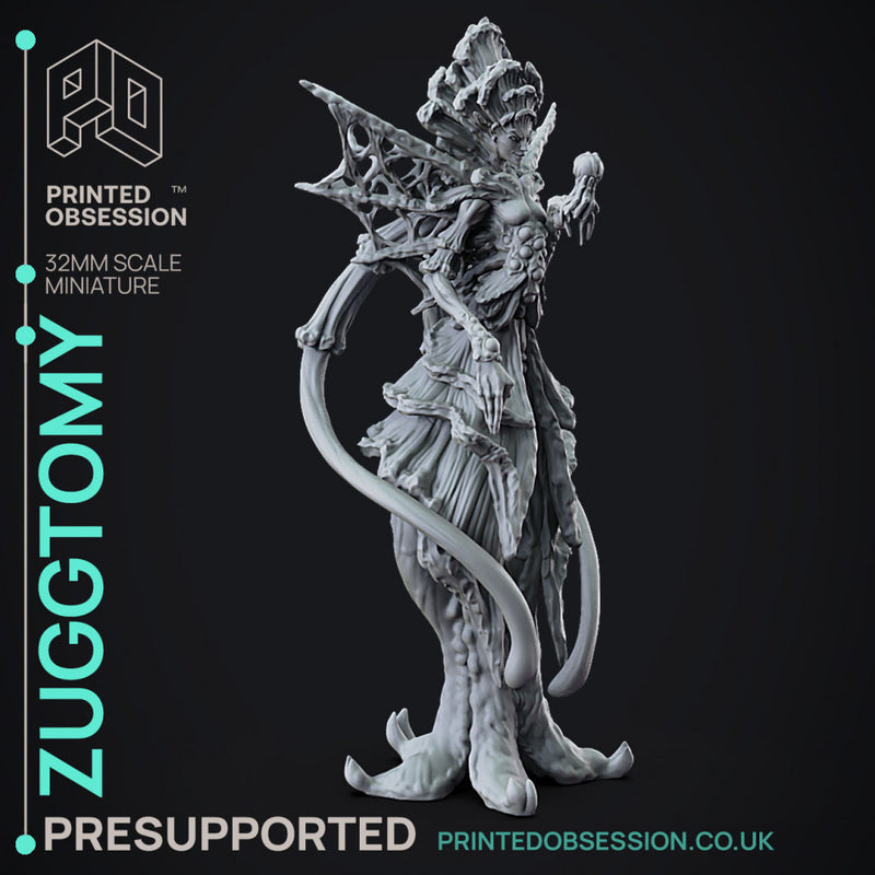 Zuggtmoy - The Spore Queen - PRESUPPROTED - 32mm scale