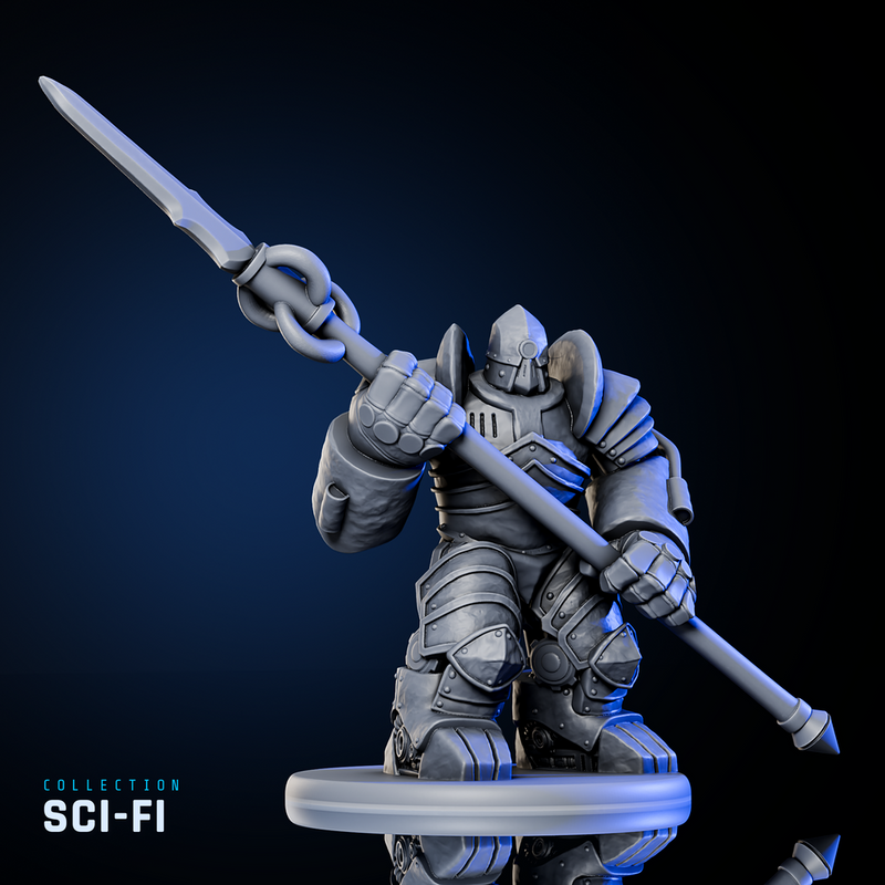 Iron Golem w/ Spear - Only-Games