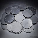 100mm Round Plain Plastic Bases - Only-Games