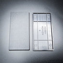 100x50mm | 50x100mm Rectangular Plain Plastic Bases | Versatile Miniature Stands - Only-Games