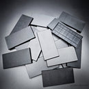 100x50mm | 50x100mm Rectangular Plain Plastic Bases | Versatile Miniature Stands - Only-Games