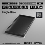Rectangle Movement Trays | Cavalry & Monsters | 50×25-100×60mm | OBS System - Only-Games