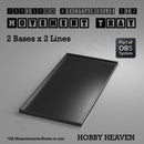 Rectangle Movement Trays | Cavalry & Monsters | 50×25-100×60mm | OBS System - Only-Games