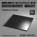 Rectangle Movement Trays | Cavalry & Monsters | 50×25-100×60mm | OBS System - Only-Games