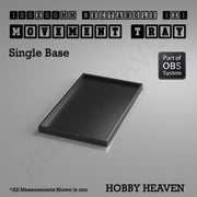 Rectangle Movement Trays | Cavalry & Monsters | 50×25-100×60mm | OBS System - Only-Games