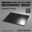 Rectangle Movement Trays | Cavalry & Monsters | 50×25-100×60mm | OBS System - Only-Games