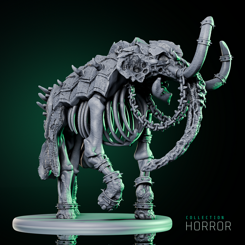 Elephant Skeleton - Only-Games