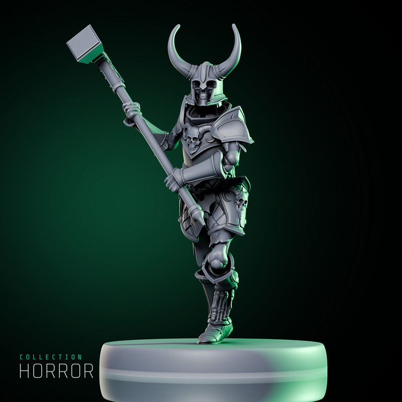 Skeleton Army w/ Hammer - Only-Games