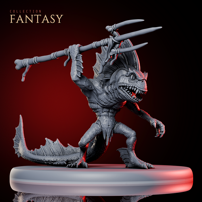 Sahuagin Warrior 2 - Only-Games
