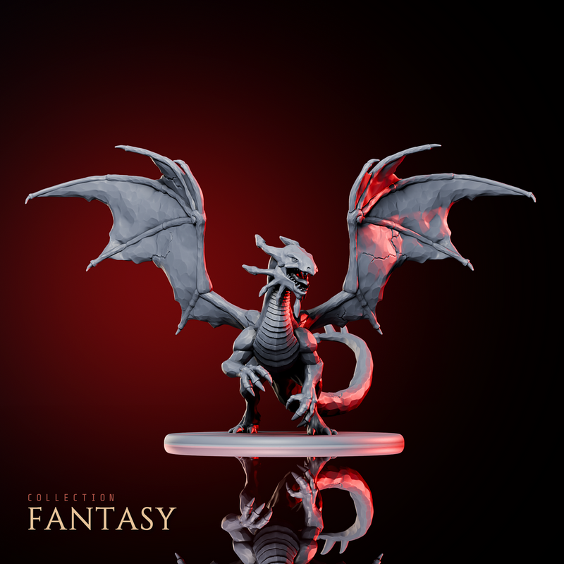 Adult Saphire Dragon - Only-Games