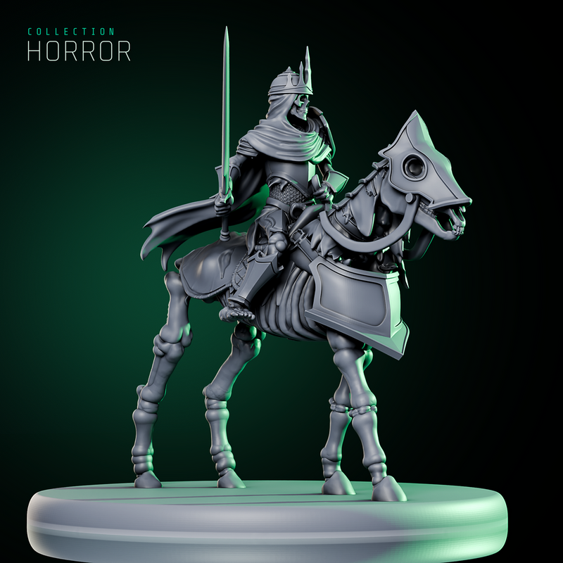 Skeleton Army Commander Calvary - Only-Games
