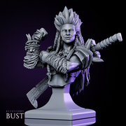 Orc Lady Bust - Only-Games