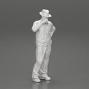 Young Gangster homie in Hat with beard Smoking Cigar - Only-Games