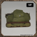 1/87 V-3 armed experimental tank - Only-Games