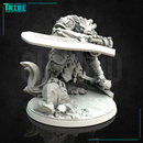 L 0032 male werewolf warrior with a two knives - Only-Games