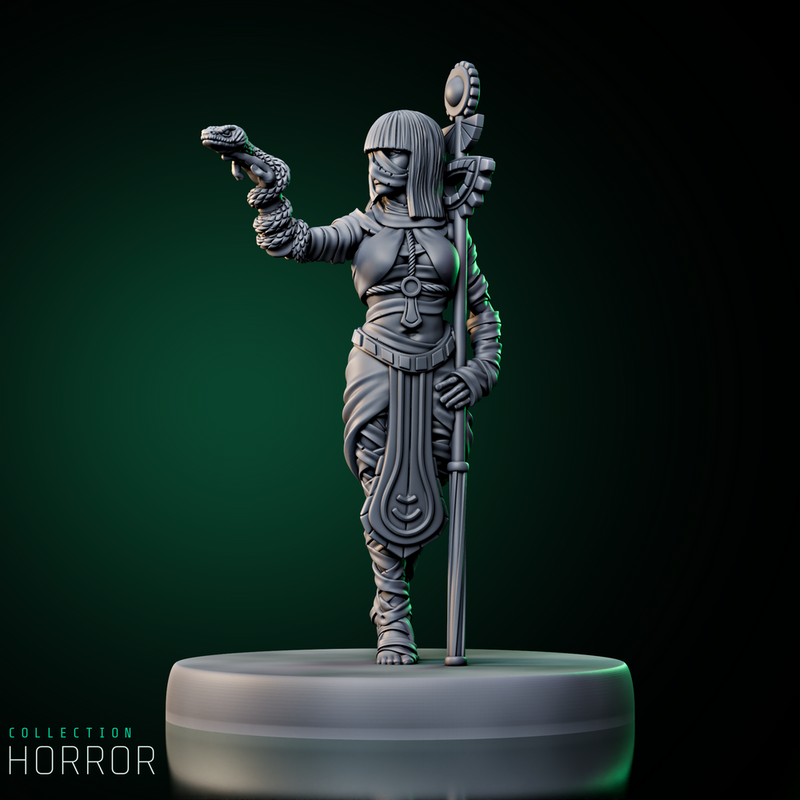 Mummy Snake Tamer - Only-Games