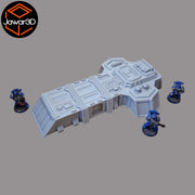 Marine HQ - 28mm Wargaming Scatter Terrain Scenery Tabletop Miniature - Only-Games