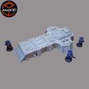 Marine HQ - 28mm Wargaming Scatter Terrain Scenery Tabletop Miniature - Only-Games