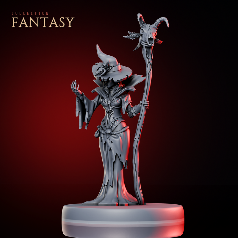 Necromancer Witch - Only-Games