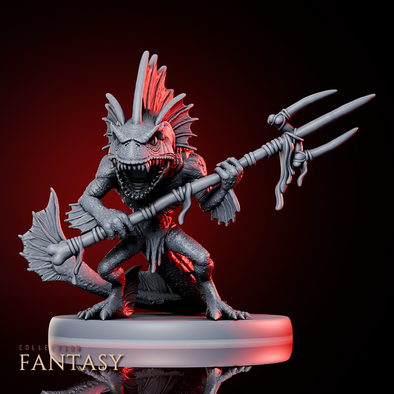Sahuagin Warrior 1 - Only-Games