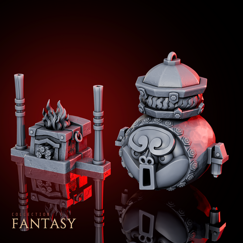 Eastern Temple Furnace - Only-Games