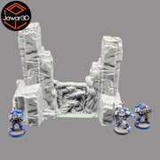 Vine Pathway - 28mm Wargaming Scatter Terrain Scenery Tabletop Miniature - Only-Games