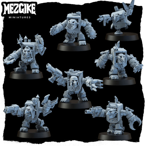 Mega runtz mob A (7 multipart miniatures) - Only-Games