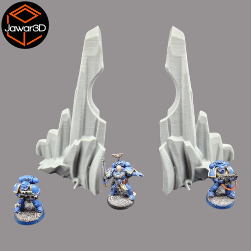 Rock Passage - 28mm Wargaming Scatter Terrain Scenery Tabletop Miniature - Only-Games