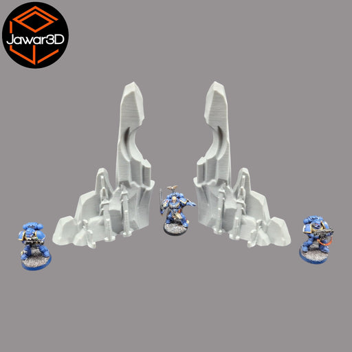 Rock Passage - 28mm Wargaming Scatter Terrain Scenery Tabletop Miniature - Only-Games