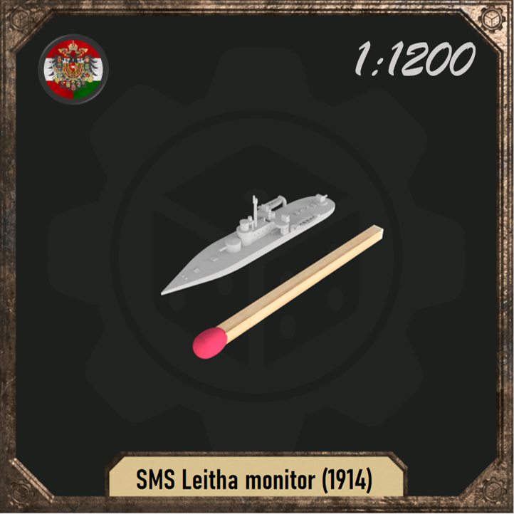 1/1200 SMS Leitha (in 1914)