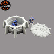 Round Defence Bunker - 28mm Wargaming Scatter Terrain Scenery Tabletop Miniature - Only-Games
