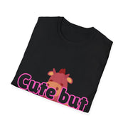Cute But Bitey Unisex Softstyle T-Shirt - Only-Games