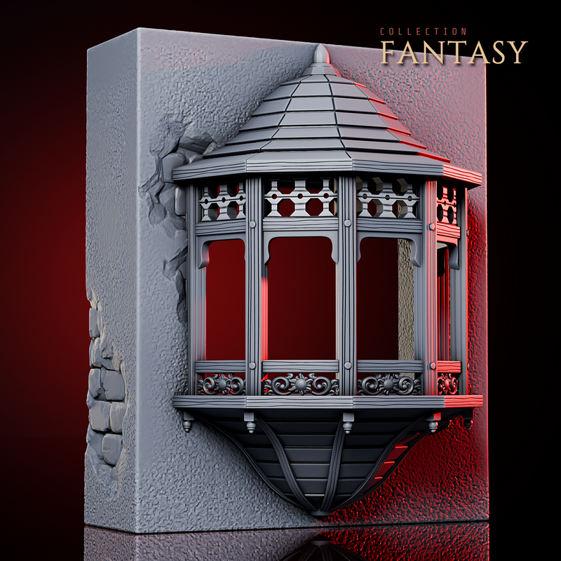 Oriental House Balcony - Only-Games