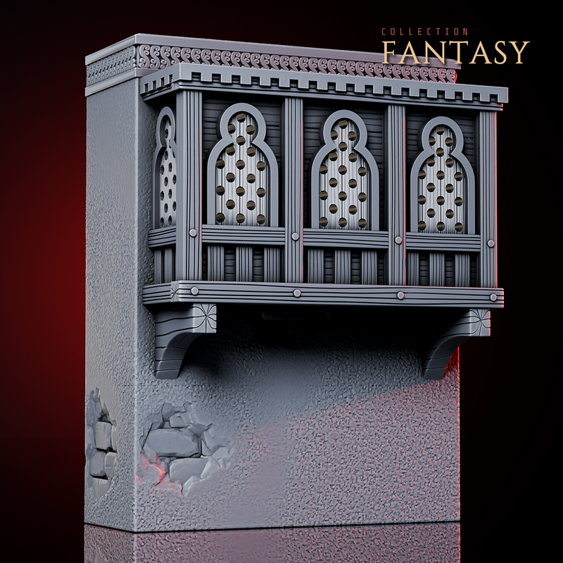 Oriental House Wall - Only-Games